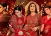Red is a timeless favourite for Karwa Chauth, symbolising