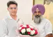 Punjab Congress' new president Pargat Singh with Sachin
