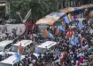Opposition protest, Delhi Railway Station, trains