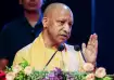 Uttar Pradesh Chief Minister Yogi Adityanath during an