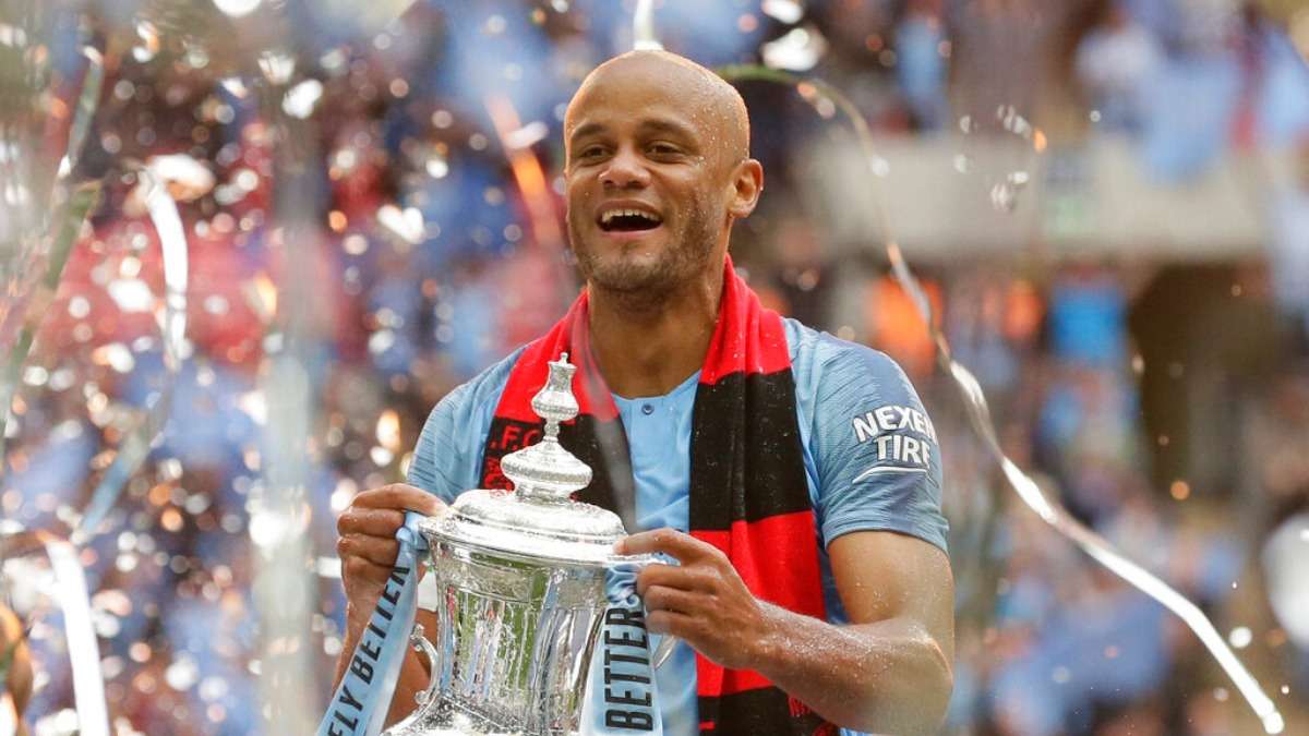 Vincent Kompany defender of Anderlecht during the Jupiler Pro