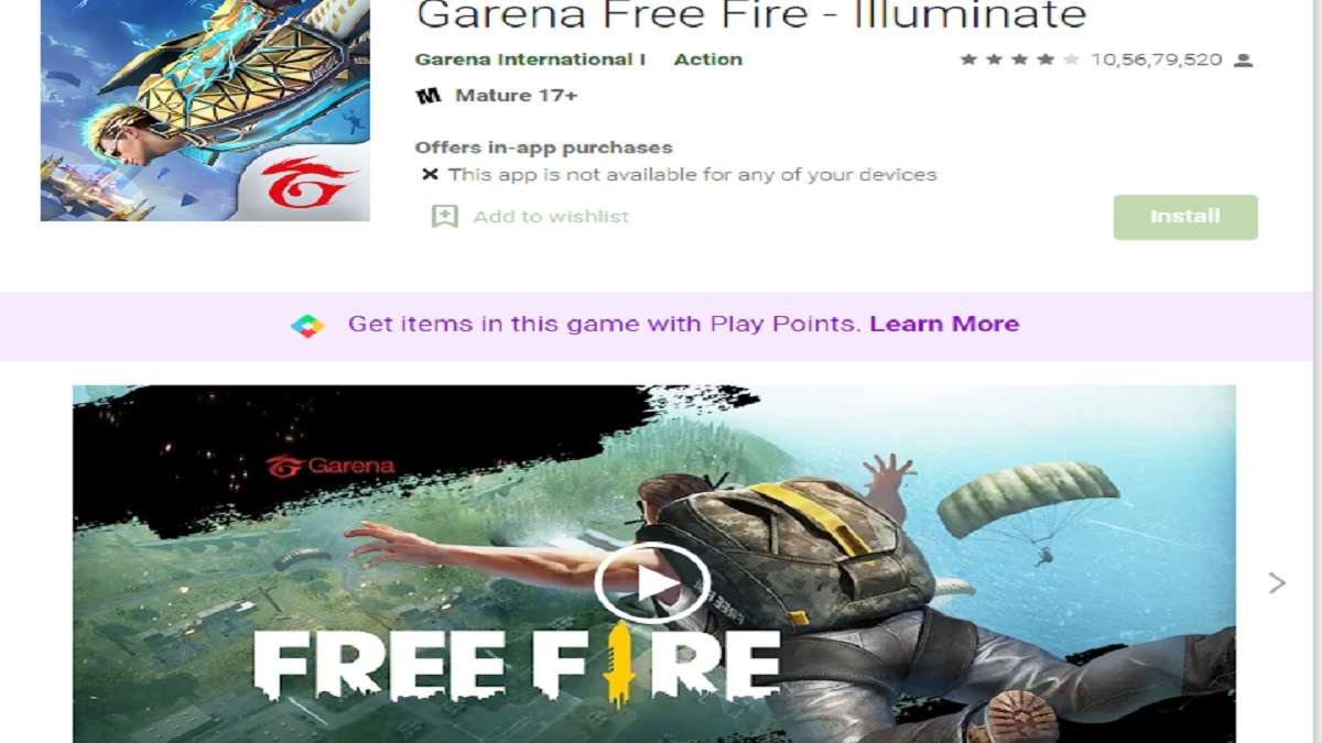 Garena Free Fire Game gets 24 million installs worldwide, but we cannot play  it!