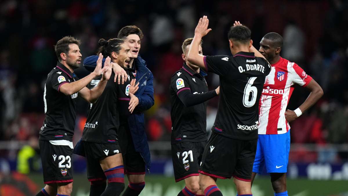 La Liga 2021-22: Atletico Madrid stunned by last-place Levante at home ...