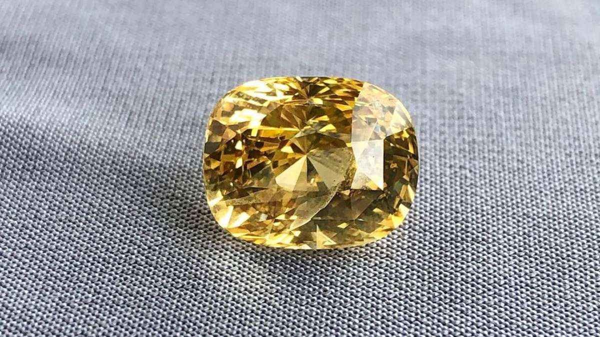 Pure Panchaloha Yellow Sapphire Stone Ring – Sreenivasa Fashion Jewellery