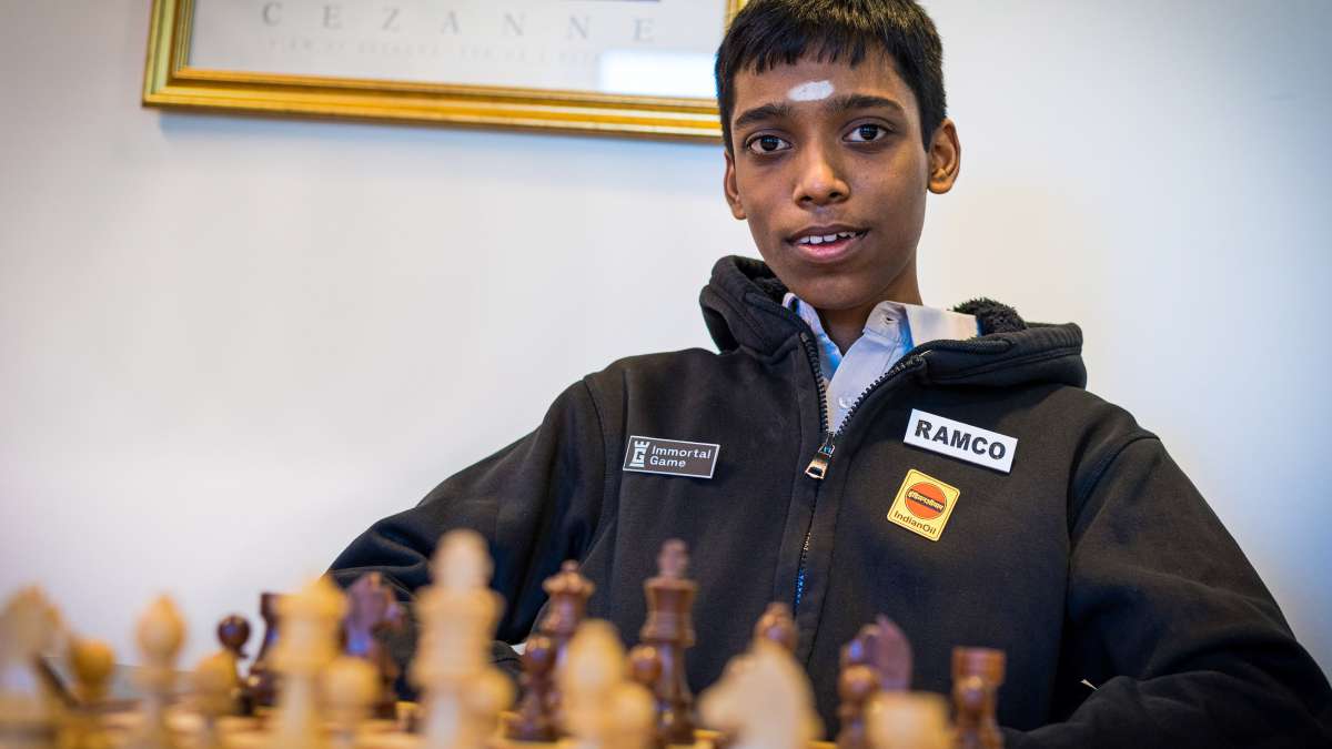 Chess: R Praggnanandhaa wants to be world champ like idol Vishwanathan Anand