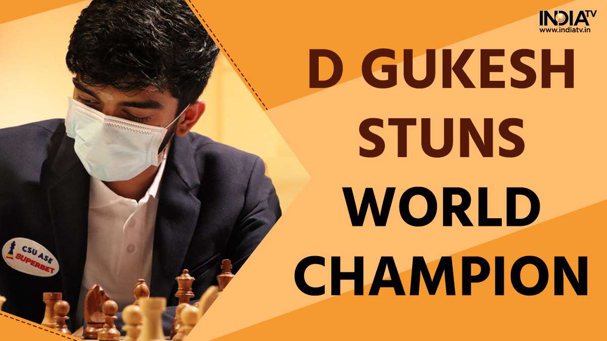 Teenage chess prodigy Gukesh D beats world champion Magnus Carlsen - ABC  News