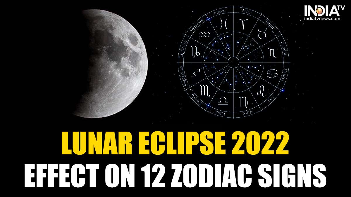Lunar Eclipse 2022: How Chandra Grahan will effect your zodiac sign ...