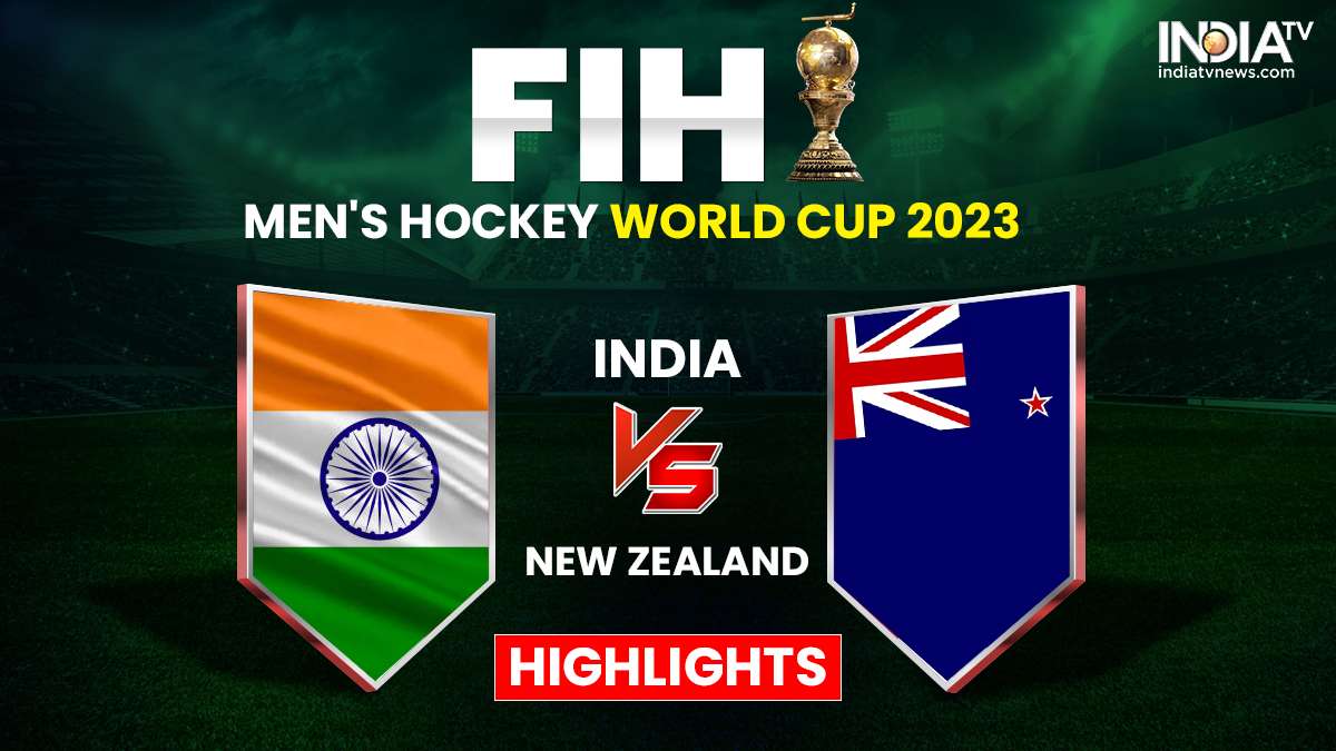 Hockey World Cup 2023 IND vs NZ, Highlights India lose in shootouts 4-5, knocked out of QF race Hockey News