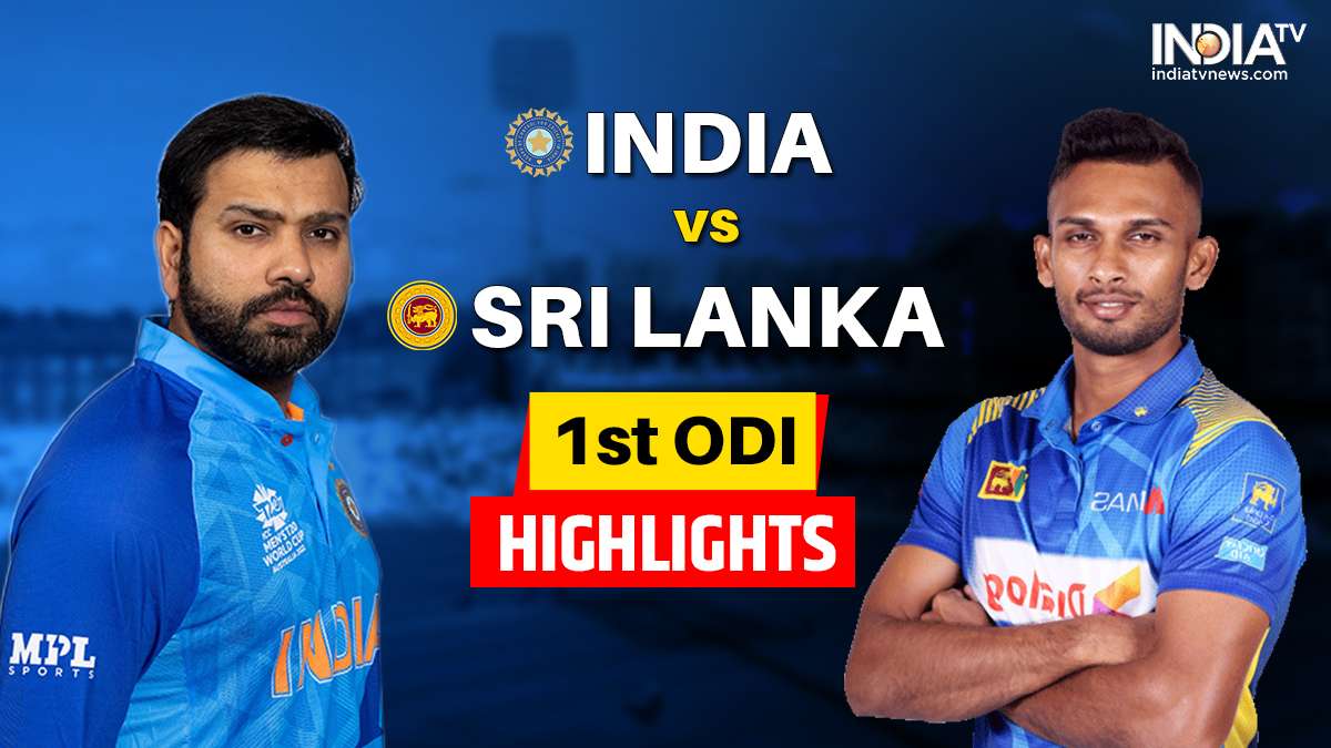 IND vs SL 1st ODI, Highlights IND win by 67 runs after Shanaka hit 100 Cricket News
