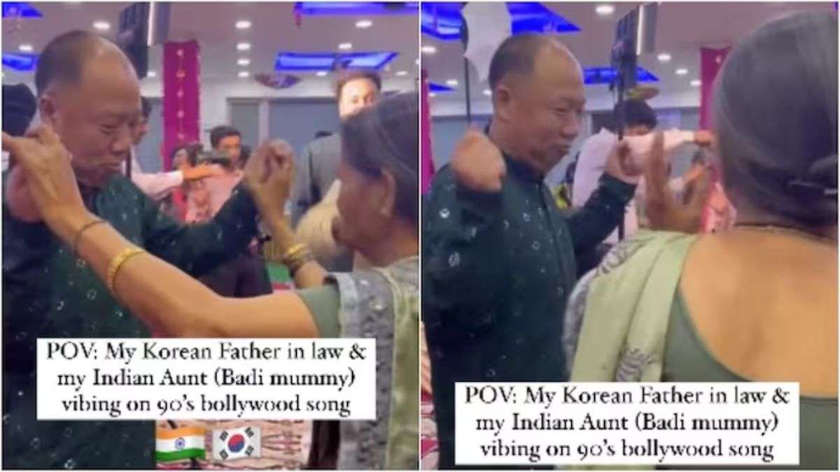 Korean uncle-Indian aunty dance to Kisi Disco Mein Jaaye, desis say so  cute! Watch – India TV