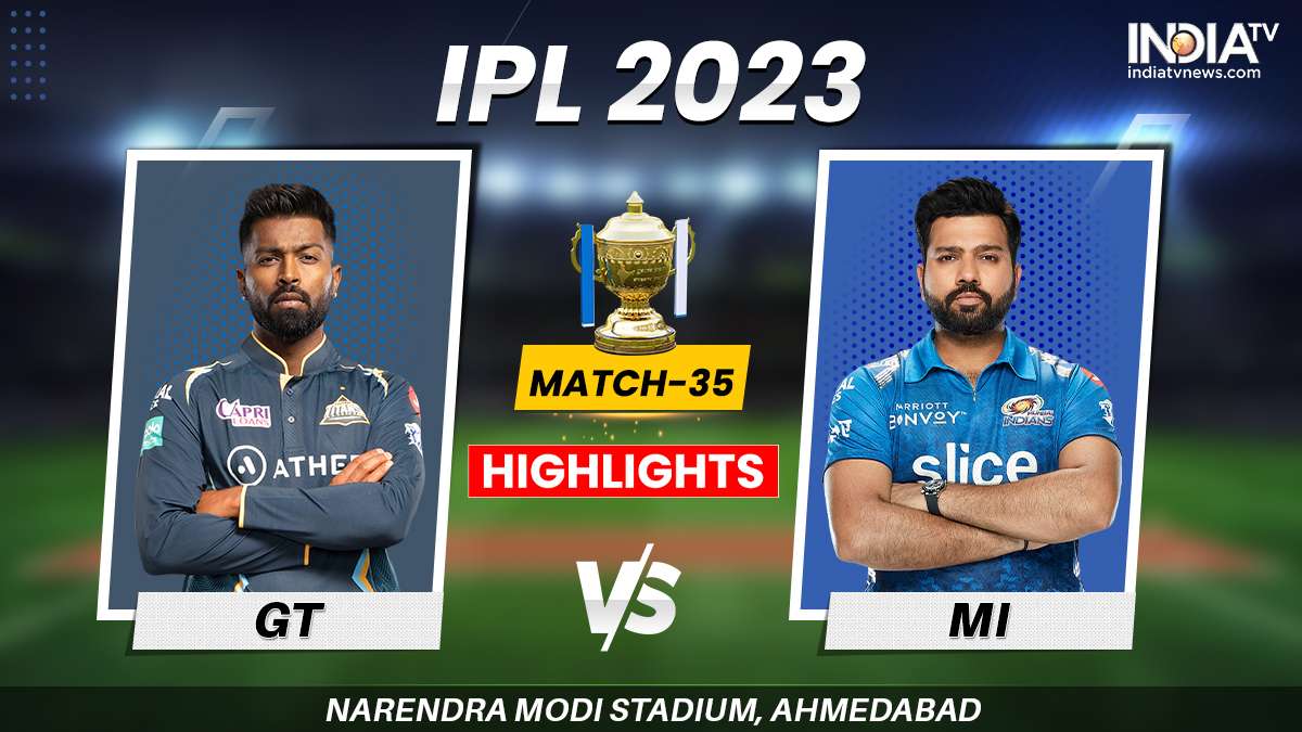 IPL 2023, Mumbai Indians Vs Gujarat Titans: MI Beat GT By 27 Runs