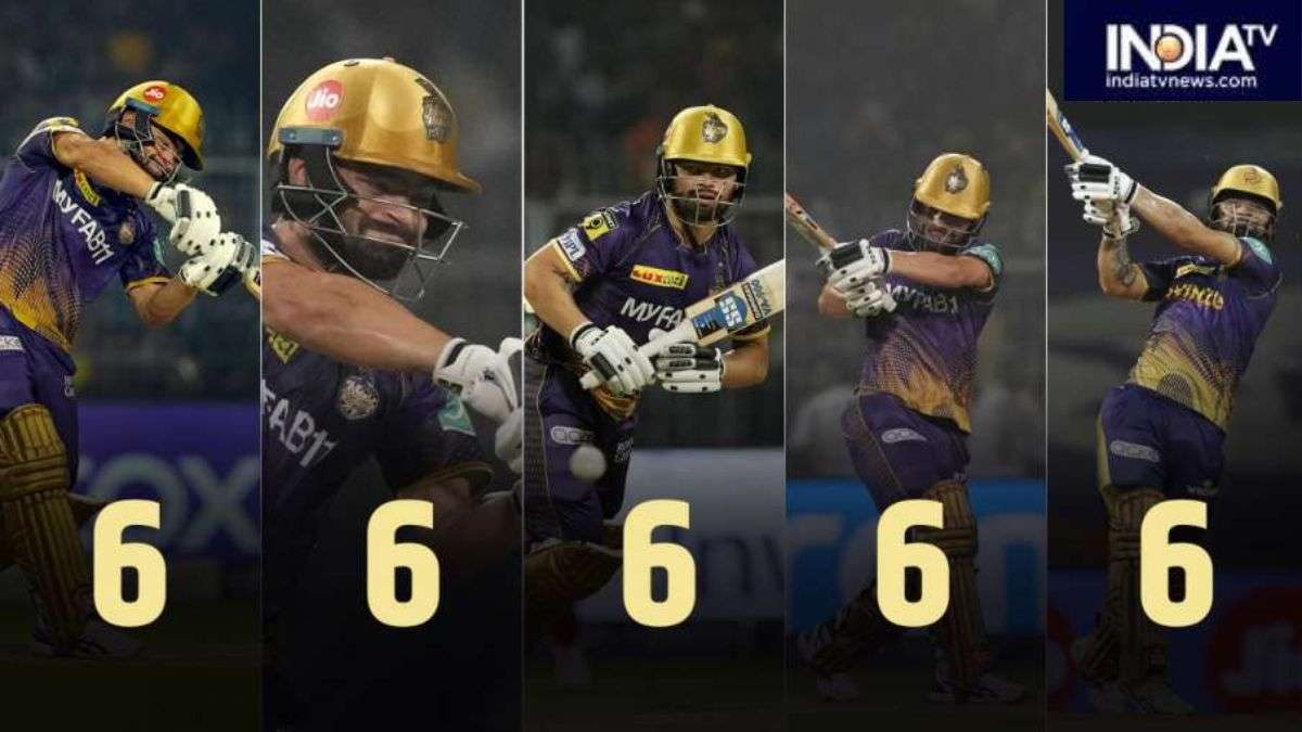 5 Sixes How Kkrs Rinku Singh Snatched Victory From Gts Jaws In Last