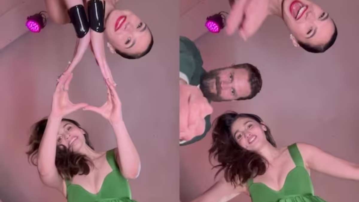 Alia Bhatt's goofy video with Heart of Stone co-stars Gal Gadot & Jamie  Dornan