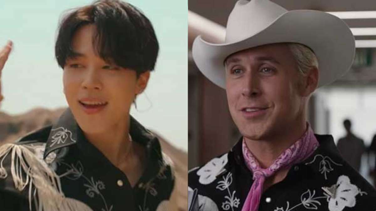 Ryan Gosling gifts BTS' Jimin Ken's prized possession from Barbie after  repeating Permission To Dance outfit – India TV