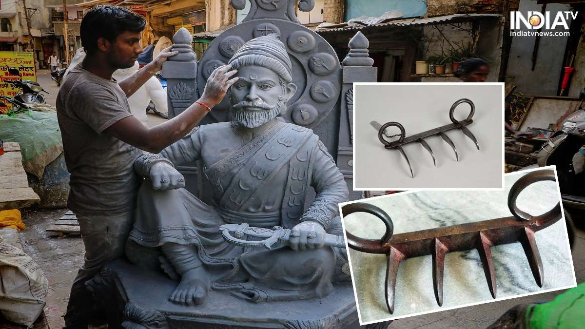 Wagh Nakh rare artefact Chhatrapati Shivaji Maharaj Afzal Khan