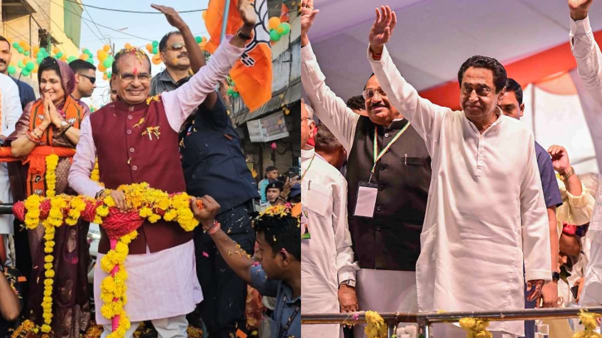 MP Opinion Poll Live Updates Know BJP and Congress seat prediction