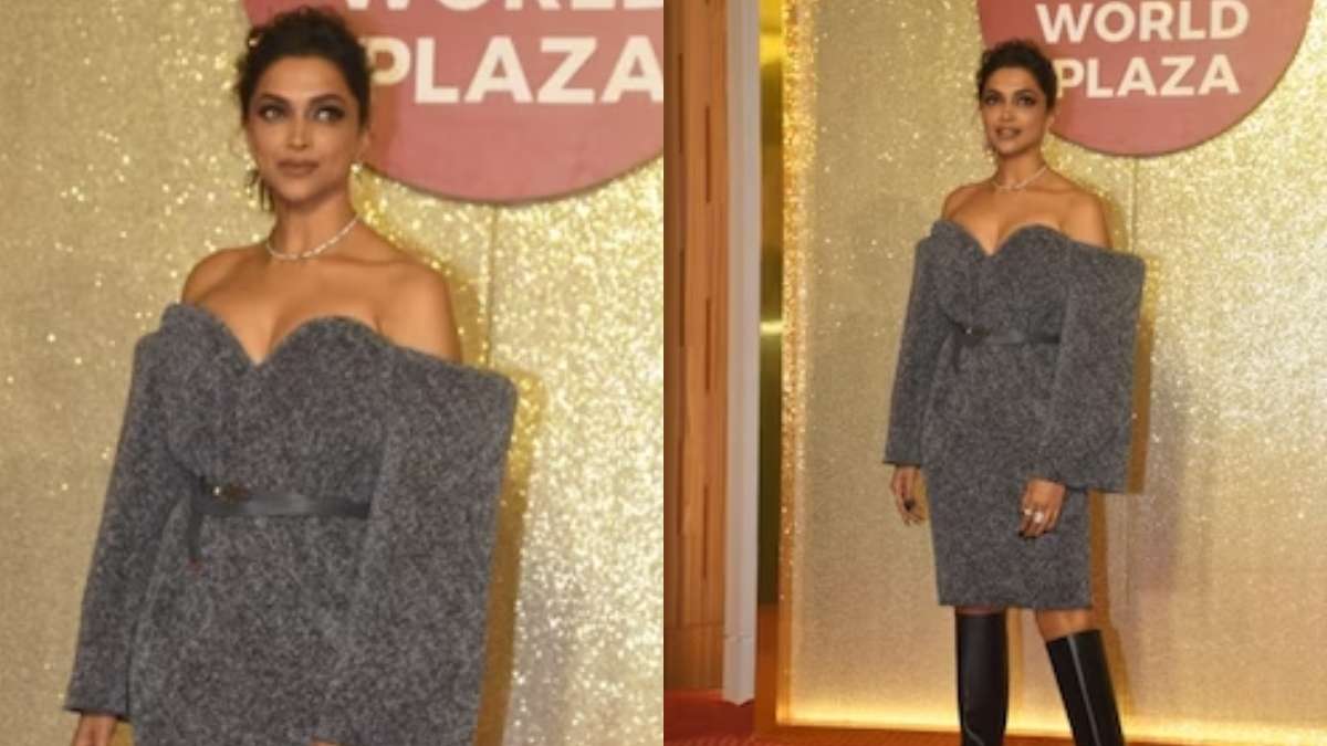 Deepika Padukone Arrives Dressed Head-To-Toe In Louis Vuitton For