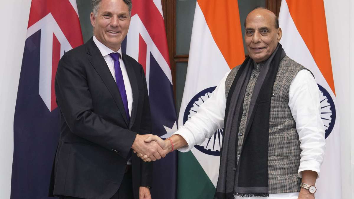 Australian Dy PM Richard Marles and Defence Minister