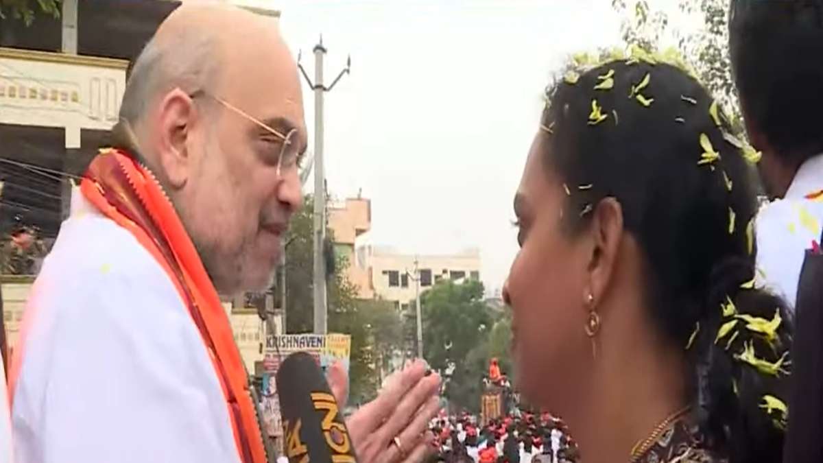 Home Minister Amit Shah speaks to India TV ahead of