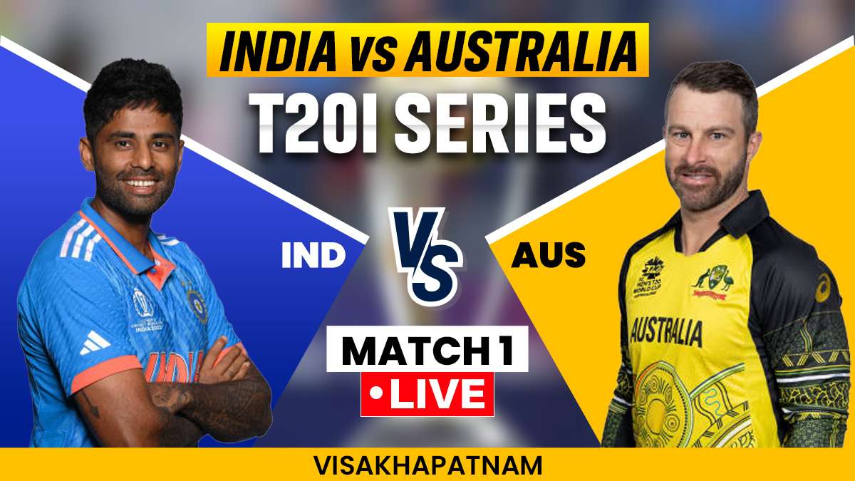 IND vs AUS 1st T20I LIVE