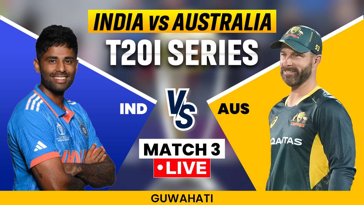 India vs Australia 3rd T20I.