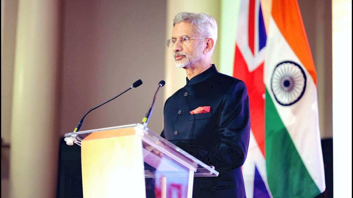 External Affairs Minister S Jaishankar at a Diwali