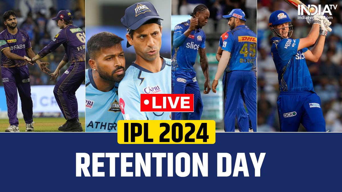 IPL 2024 retention live updates, hardik pandya, mumbai indians