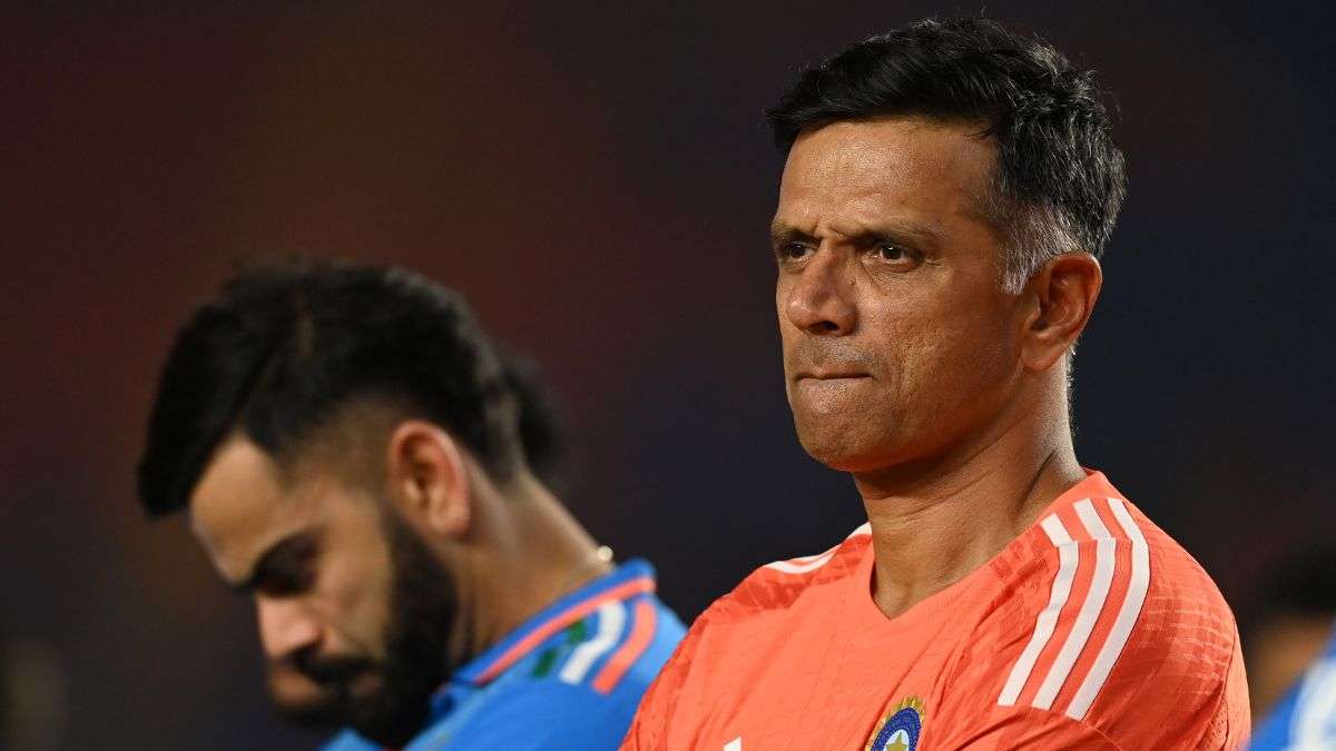 Rahul Dravid after the World Cup 2023 final loss