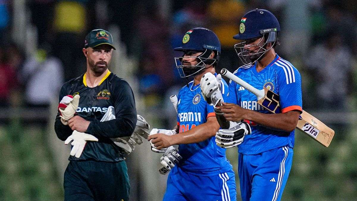 India vs Australia during the 2nd T20I match on Sunday