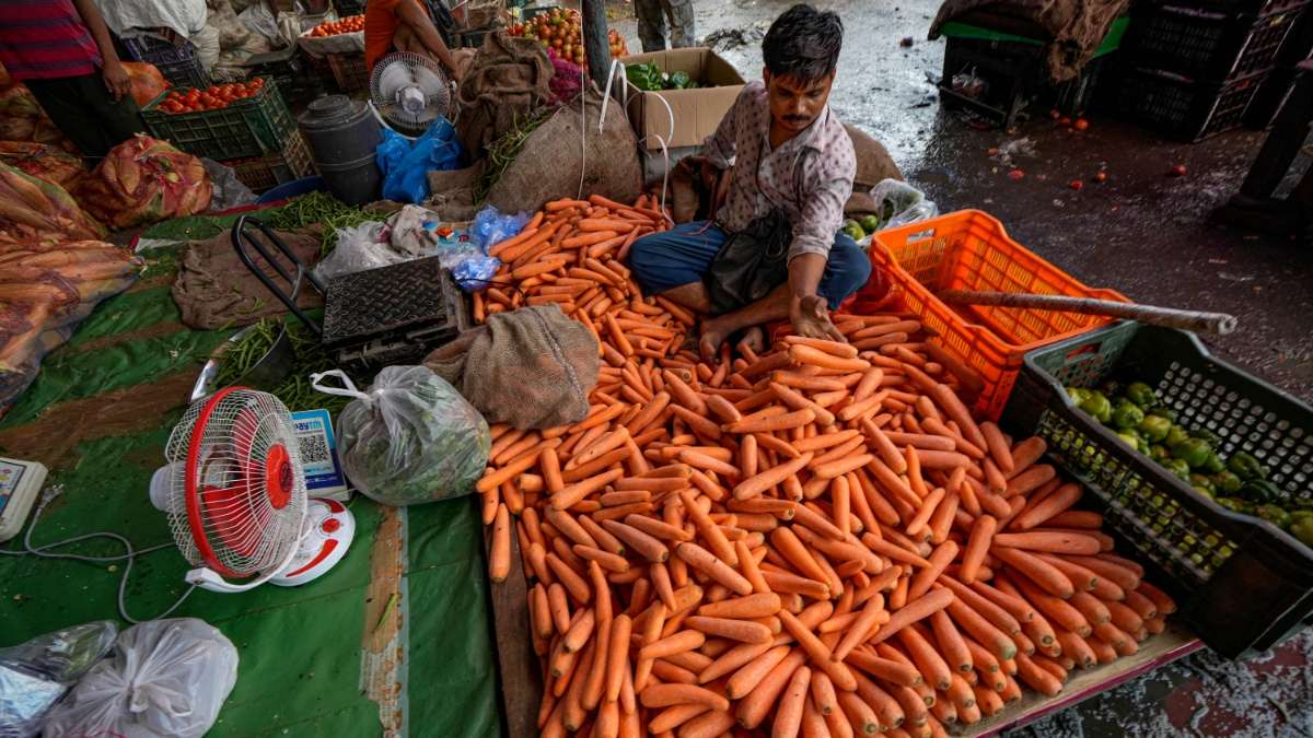 India’s October retail inflation eases to 4.87 per cent from September’s 5.02 per cent, govt data reveals