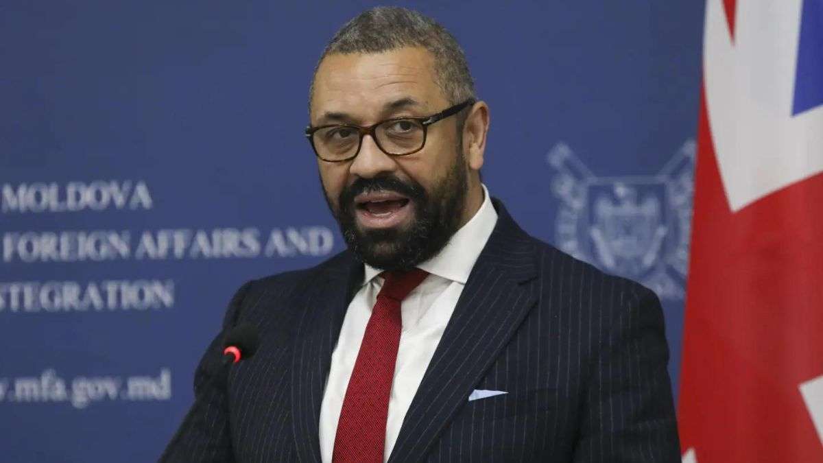 UK Foreign Minister James Cleverly 