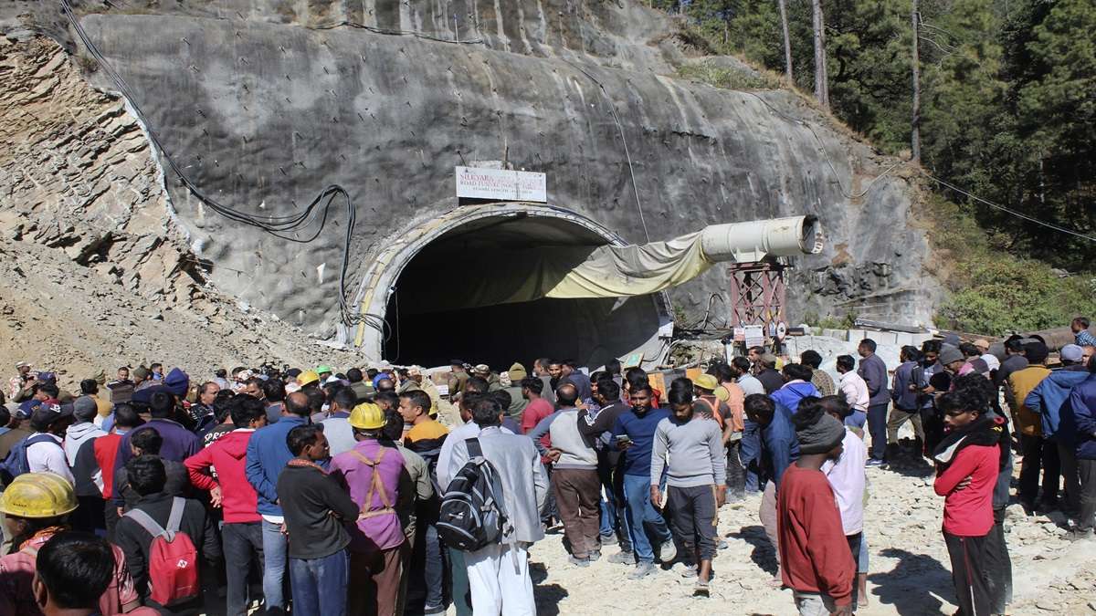 Uttarkashi tunnel collapse 