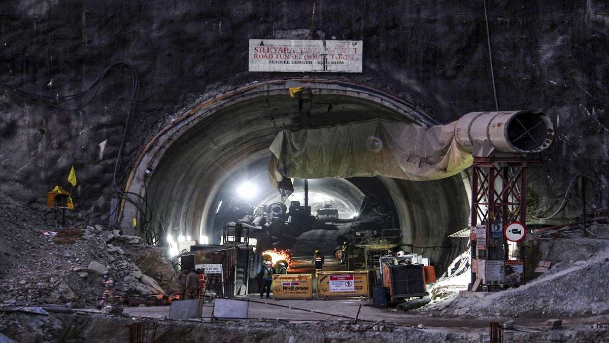 Uttarkashi tunnel collapse,  Silkyara tunnel, Uttarakhand