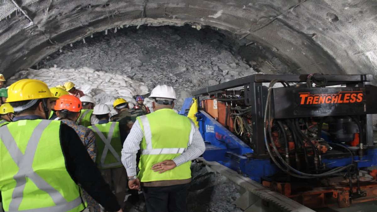 Uttarakhand tunnel collapse, Uttarkashi tunnel collapse