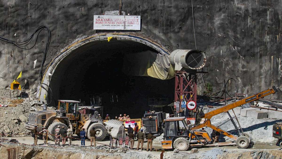 Uttarkashi tunnel collapse, Rescue operations, Drilling machine, NDRF