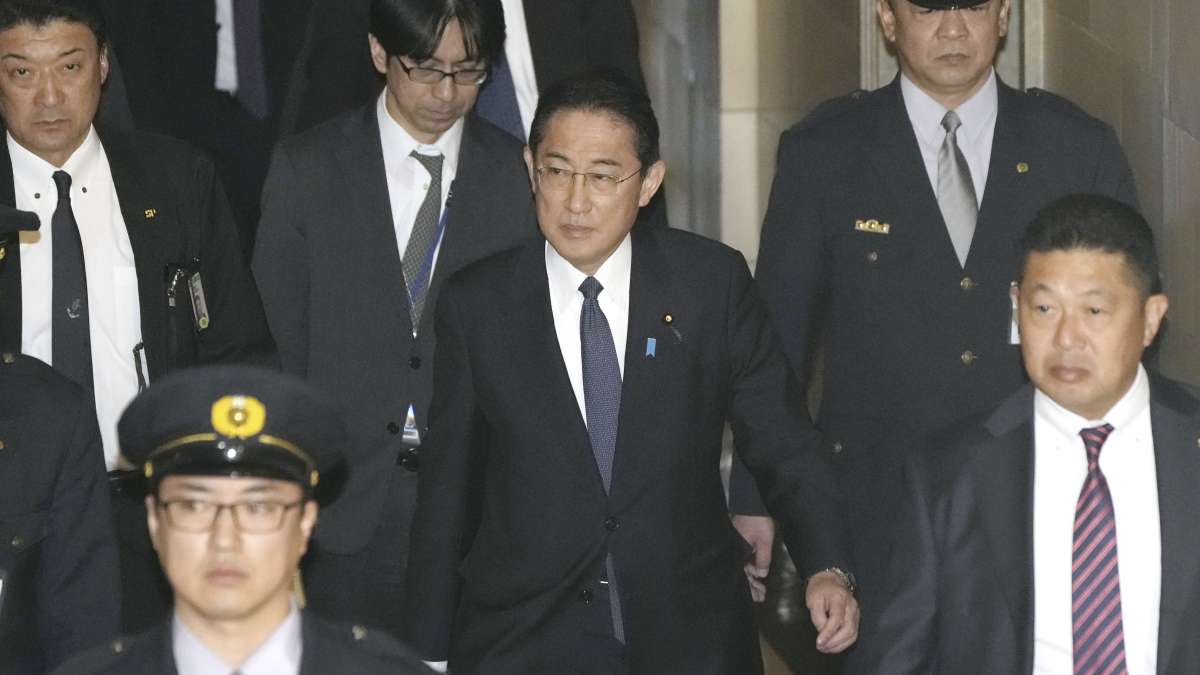Japan PM Fumio Kishida 