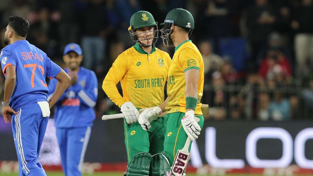 South Africa chased down 152 runs in just 13.5 overs to win