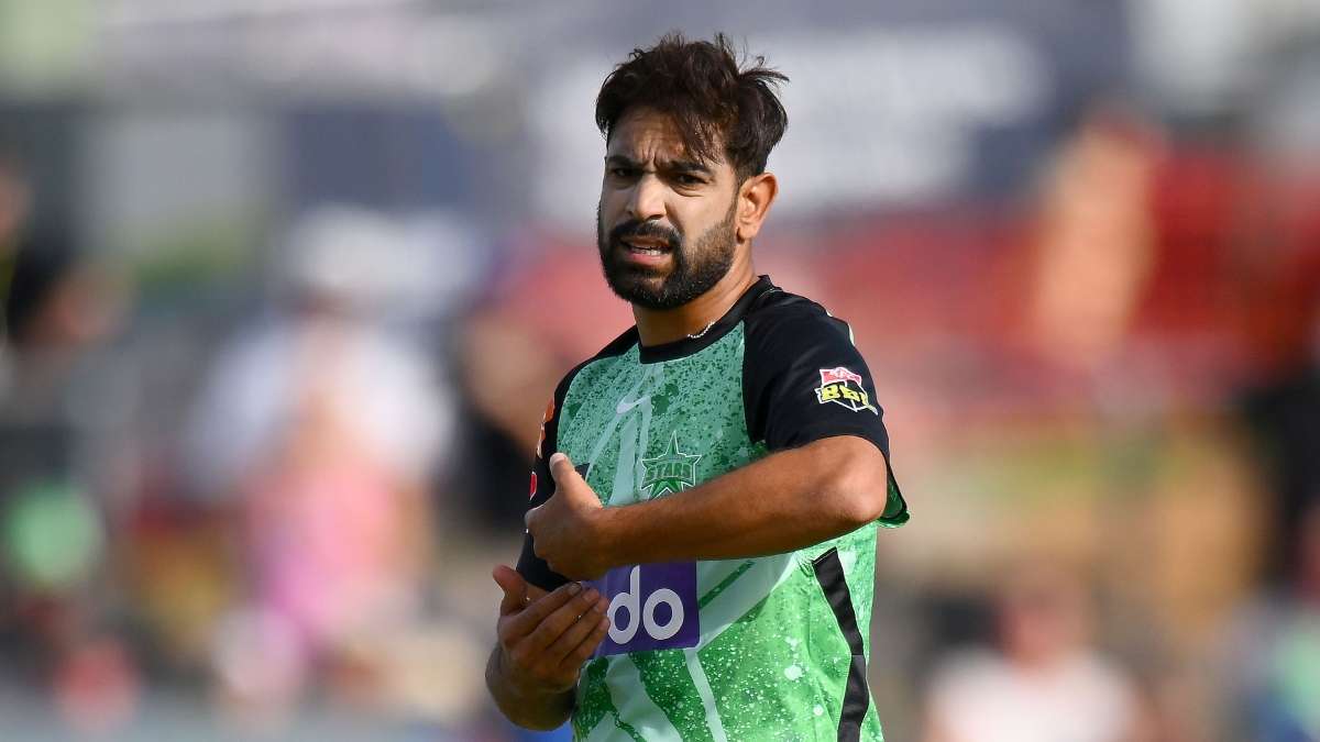 Haris Rauf is plying his trade for Melbourne Stars in the