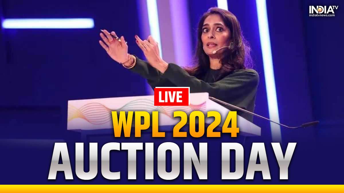 WPL auction live, Women's Premier league