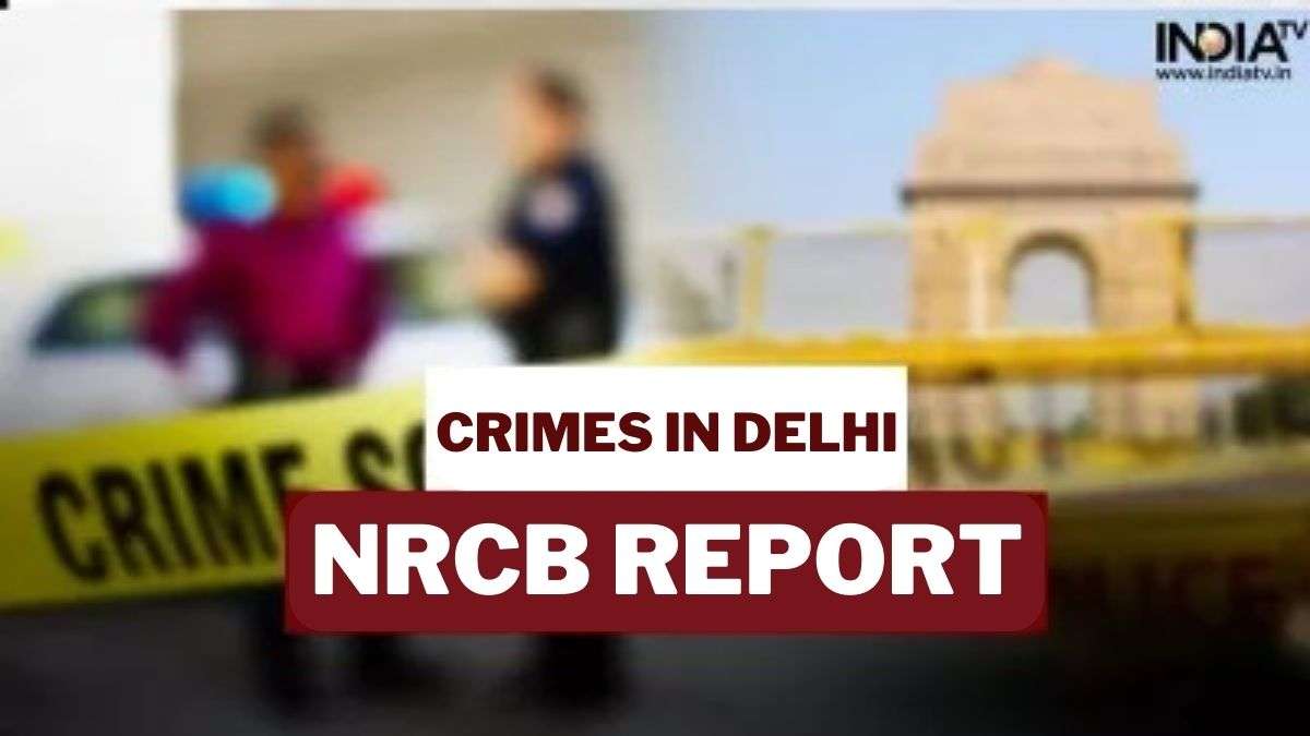 NRCB report, crime in delhi