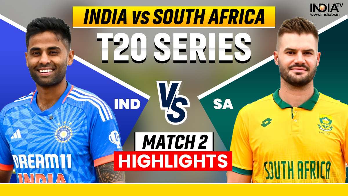 South Africa beat India by 5 wickets in the 2nd T20I