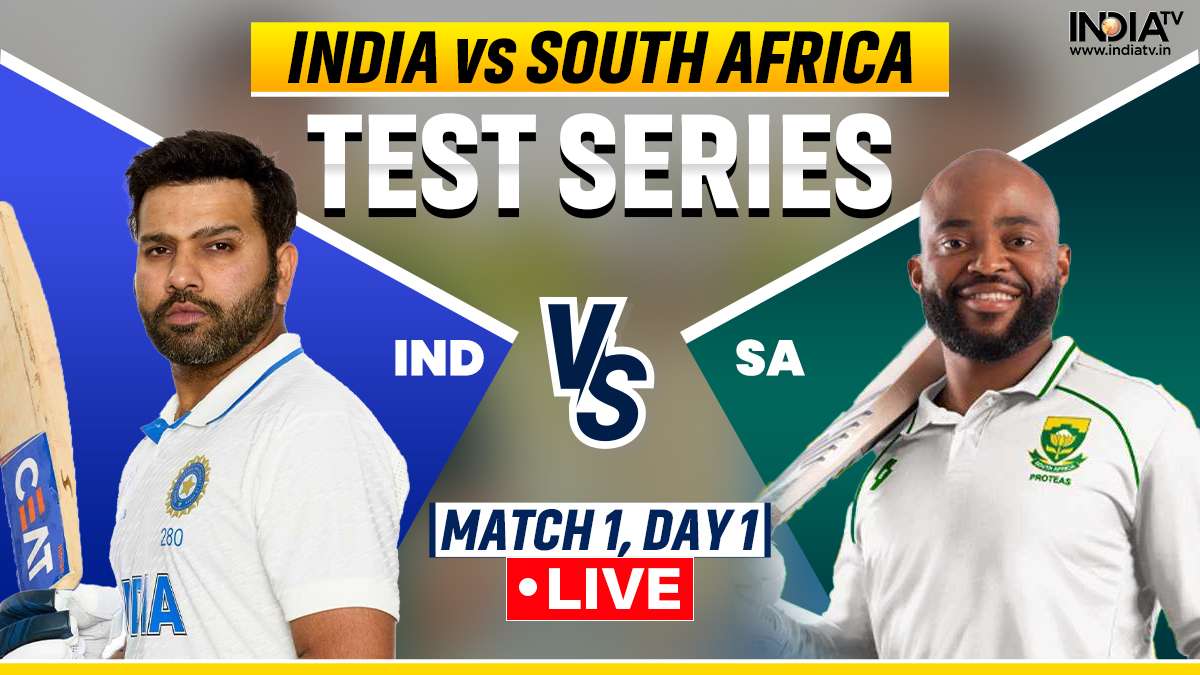 India vs South Africa 1st Test, Day 1 Live Score
