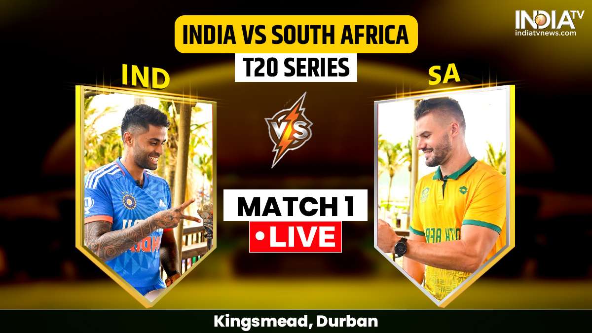 IND vs SA, 1st T20I India vs South Africa Live Score, updates