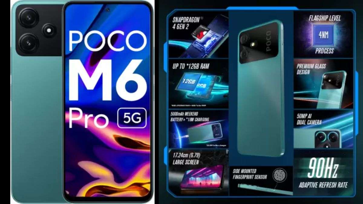 POCO collaborates with Airtel to launch the new M6 5G with exclusive ...