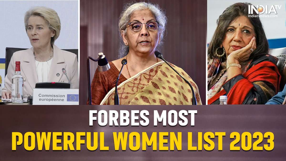 Nirmala Sitharaman, Kiran Mazumdar-Shaw among 4 Indians in Forbes Most Powerful Women List 2023
