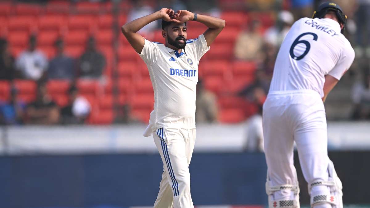 Mohammed Siraj bowled a total of 11 overs across two