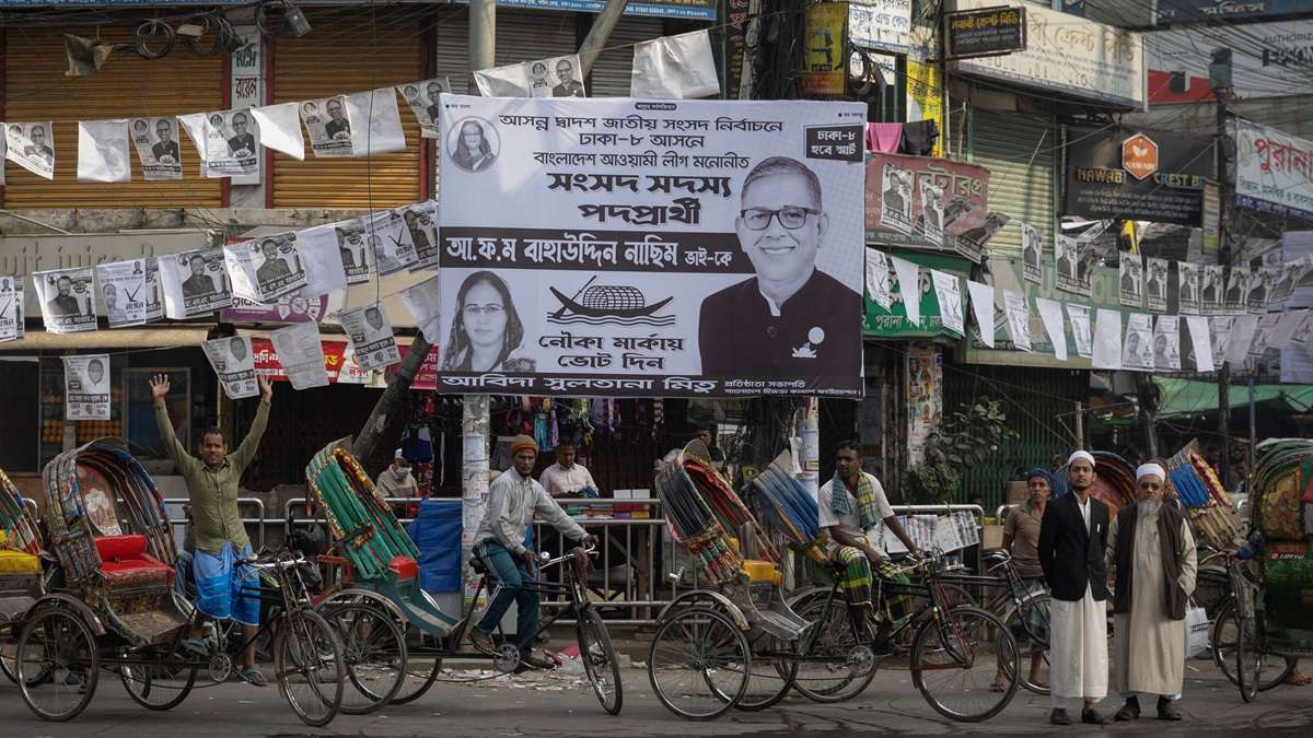 Bangladesh, Dhaka, Bangaldesh General Elections 2024
