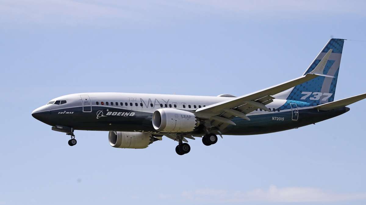 A Boeing 737 MAX jet plane. (Representational image)
