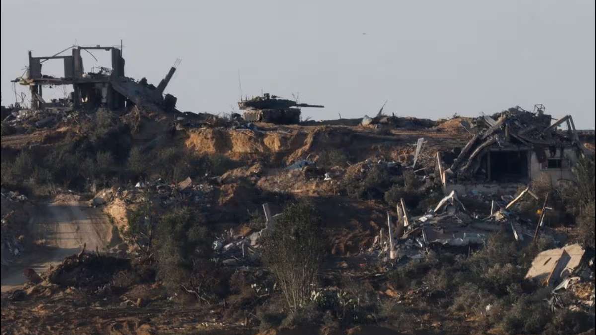 Israel tanks in Gaza