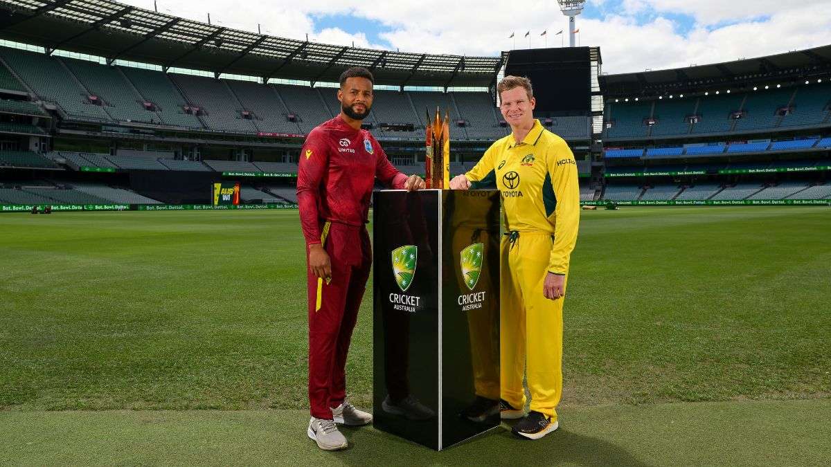 Shai Hope and Steve Smith 